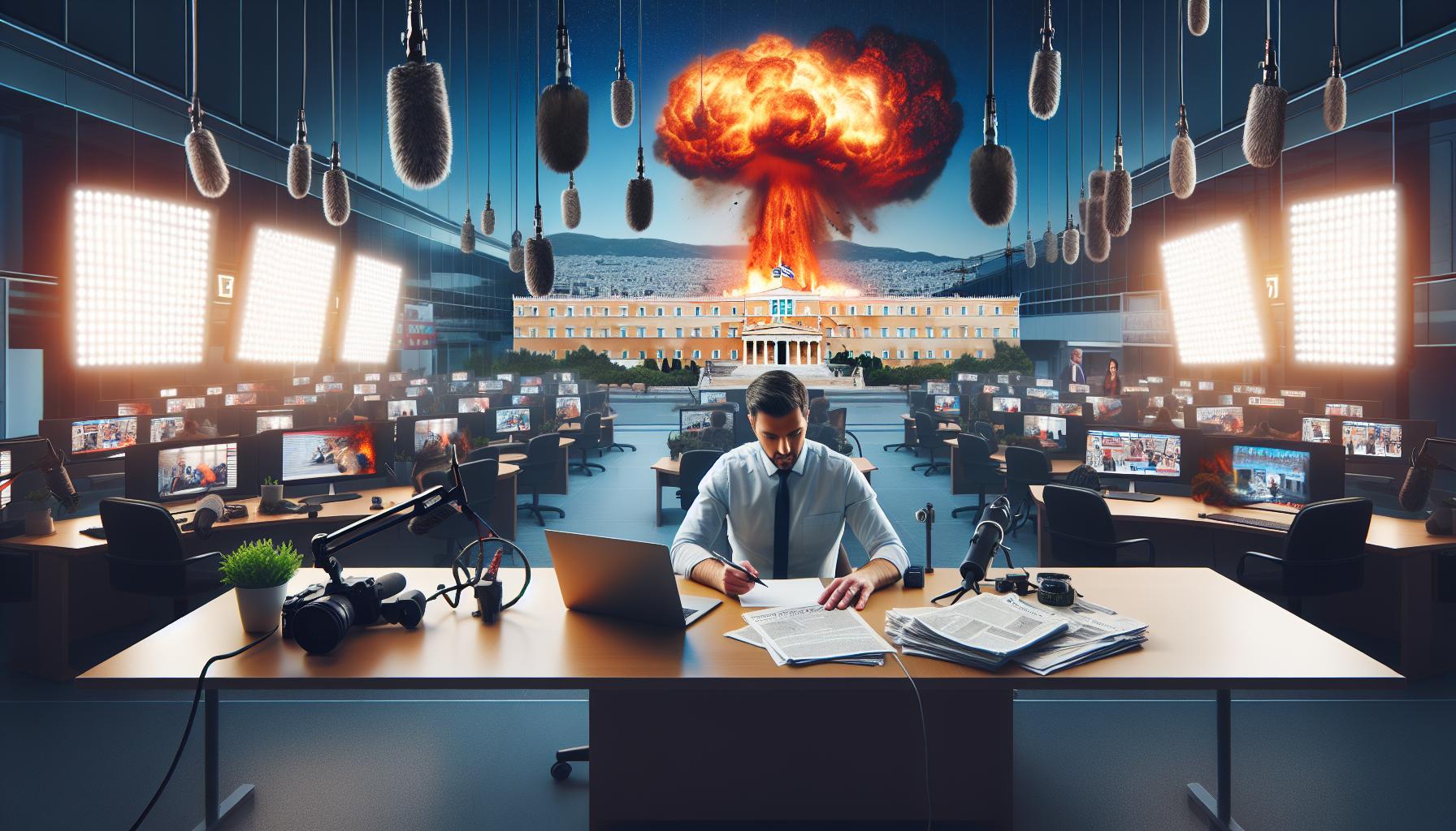 Výbuch v centru Athén zachytila kamera: Co se stalo?