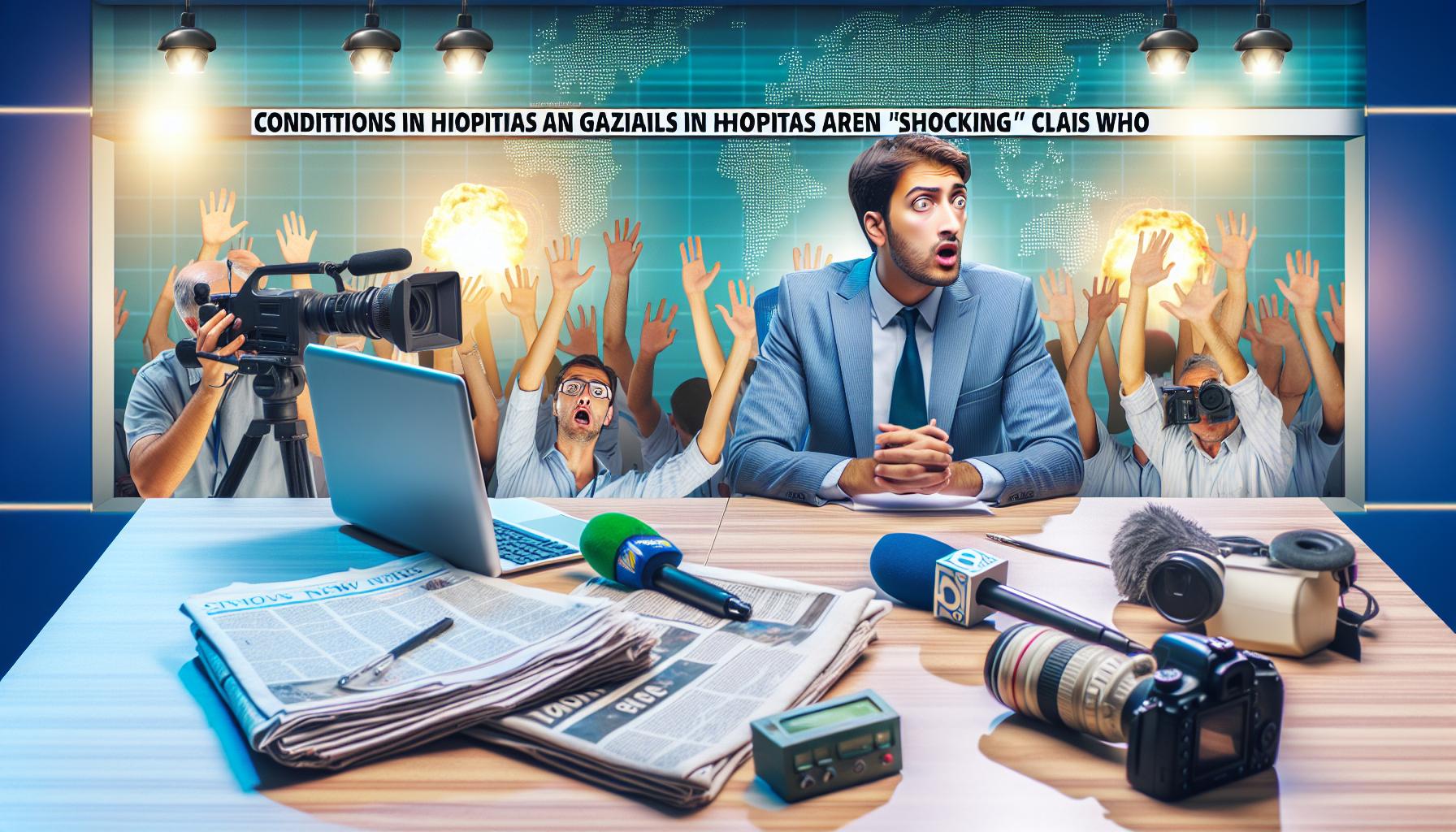 Podmínky v nemocnicích v Gaze ‘nadzpůsobem šokující’, tvrdí WHO