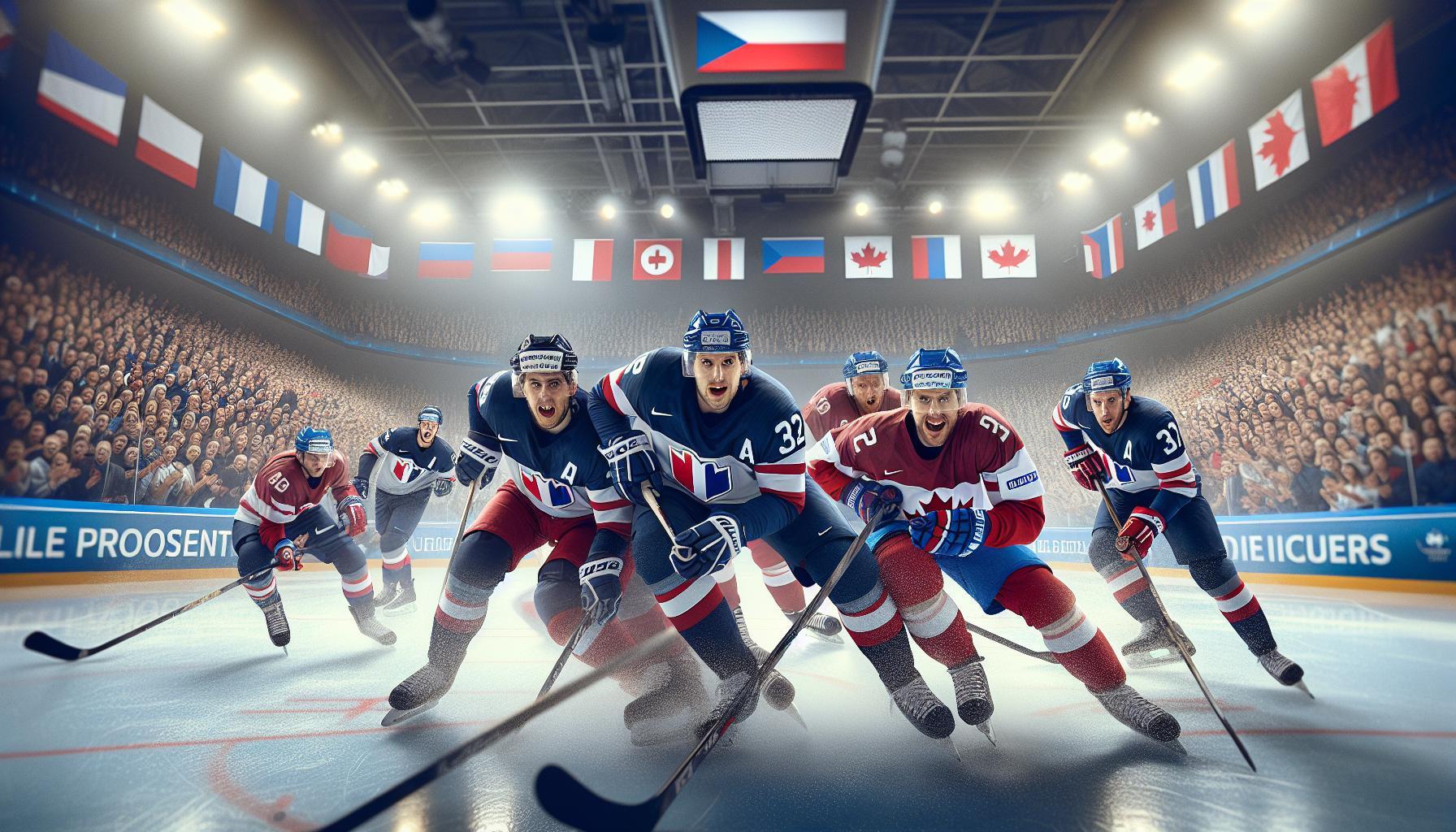 Hokej Česko Kanada Live: sledujte utkání v reálném čase