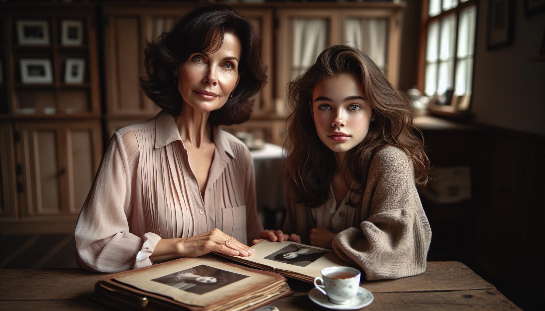 Historie vztahu ​Andy Opaleny a její⁣ dcery