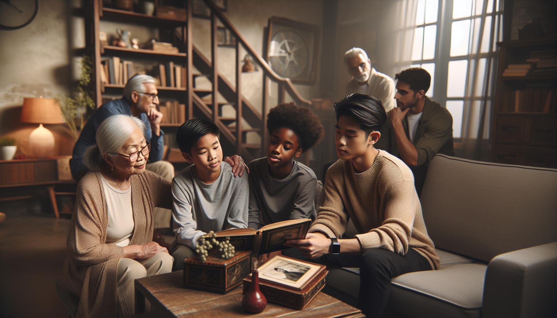 rodinné pozadí a předchozí události ovlivňující situaci