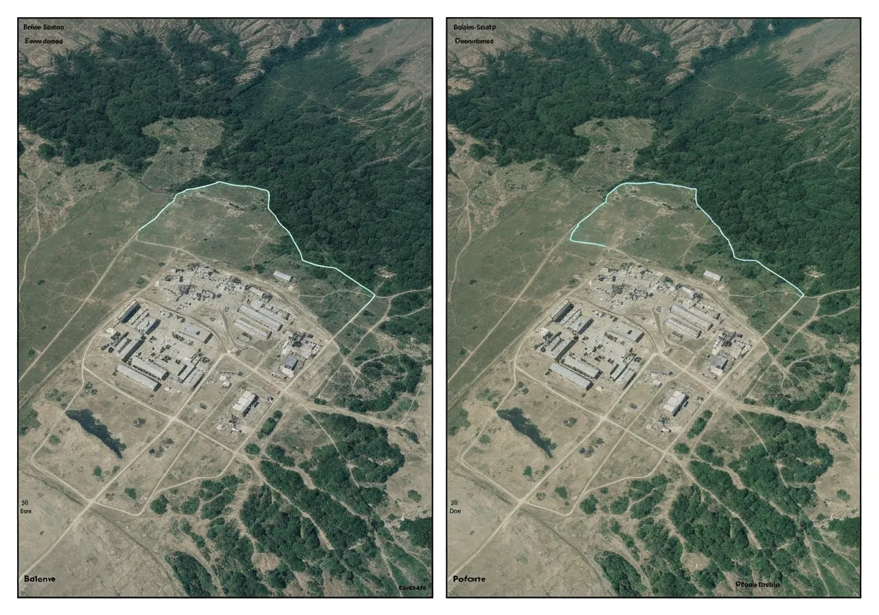 India's 2019 Air Strikes on Pakistan: Verified Outcomes and Strategic Lessons (2026) 2 Balakot terrorist camp satellite images before and after Indian air strike