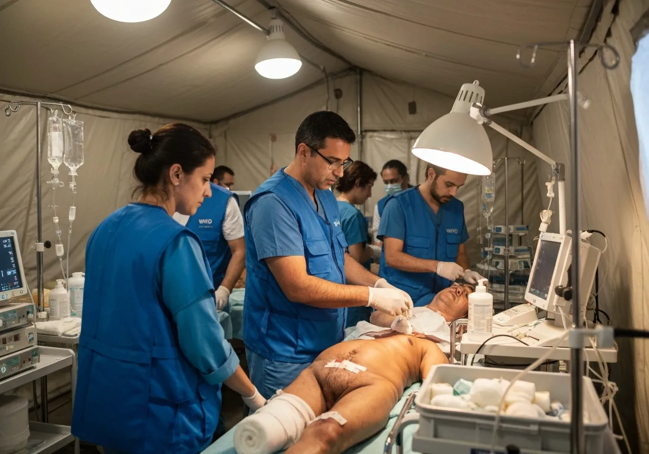 Gaza health infrastructure rehabilitation 2026