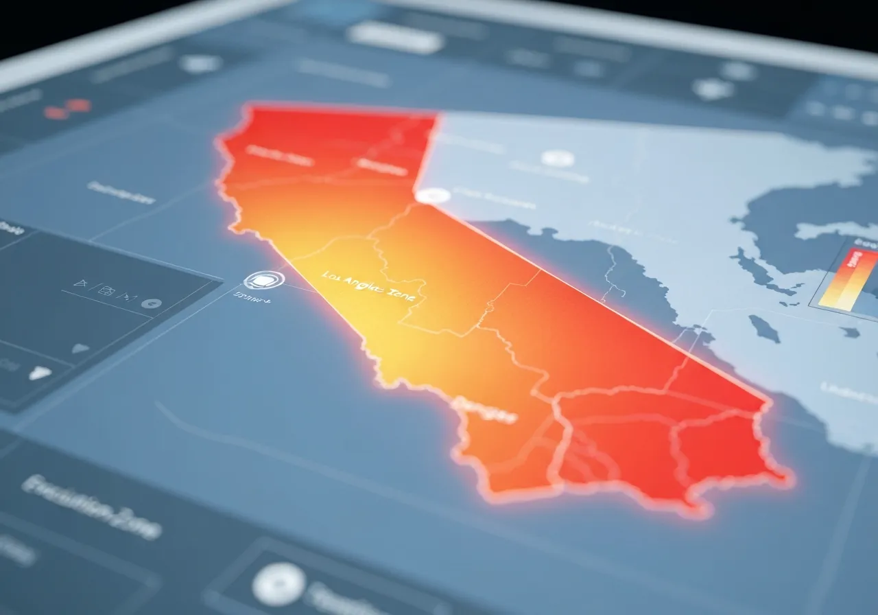 Los Angeles Battles Intensifying Winds as Wildfires Escalate: 2026 Update 3 2026 LA wildfire evacuation zone mapping