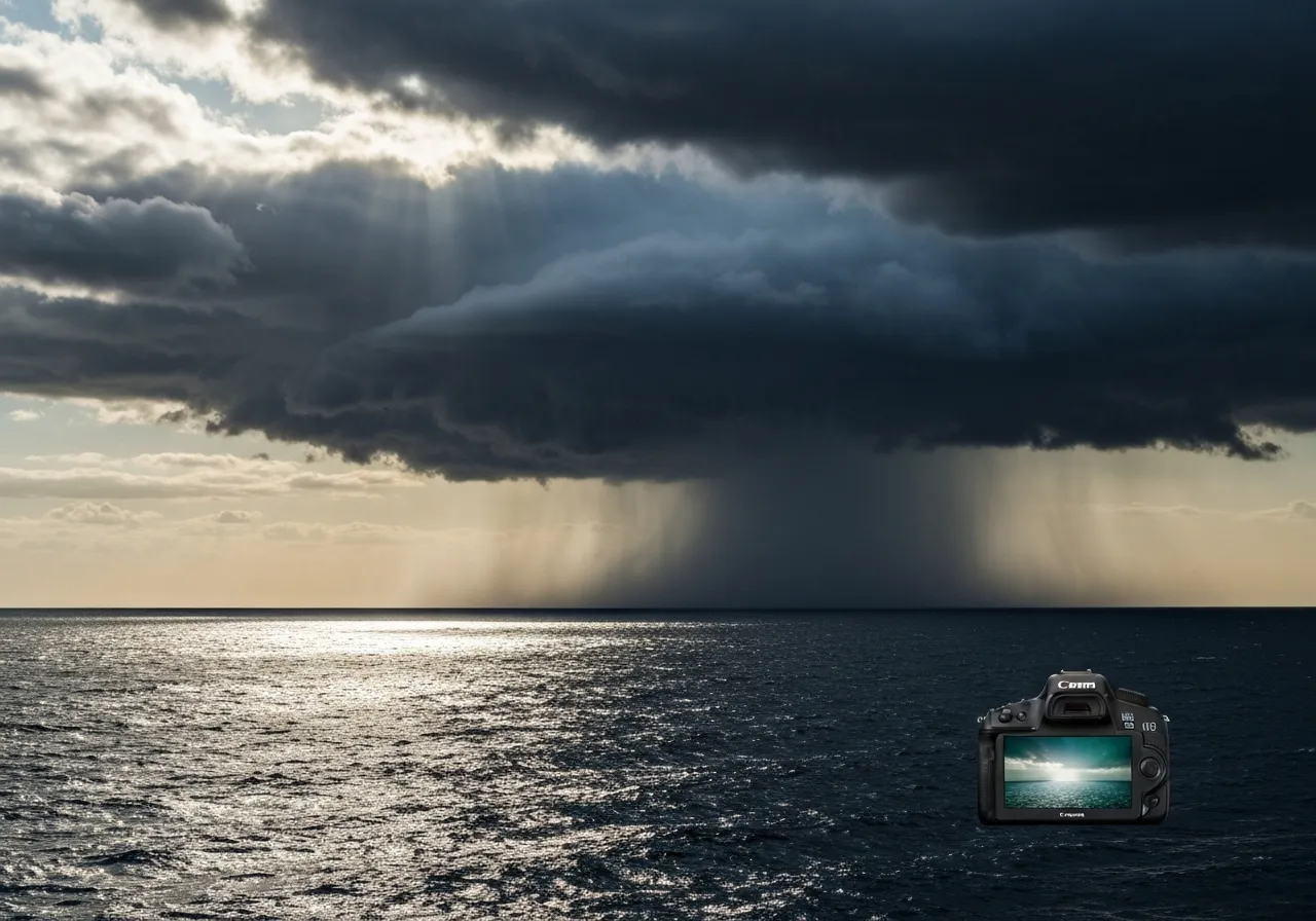 Bayesian Yacht Capsize: 73mph Wind Threshold & Modern Maritime Safety Reforms (2026) 4 Downburst wind shear visualization over sailing routes
