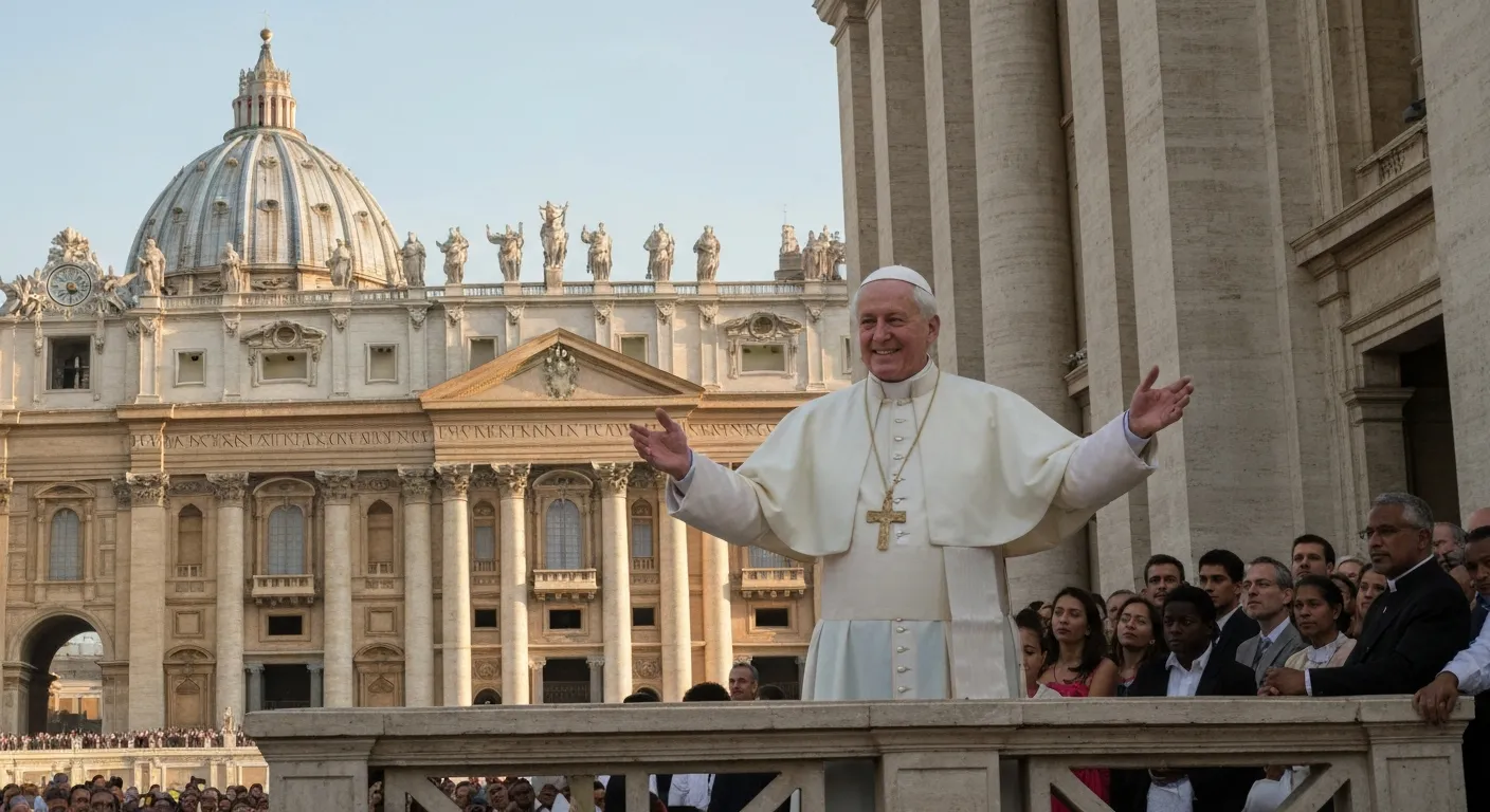 Pope Leo XIV's Leadership Style: Key Insights from His First Year in Office (2026) 1 Pope Leo XIV delivering inaugural address in St. Peter's Square