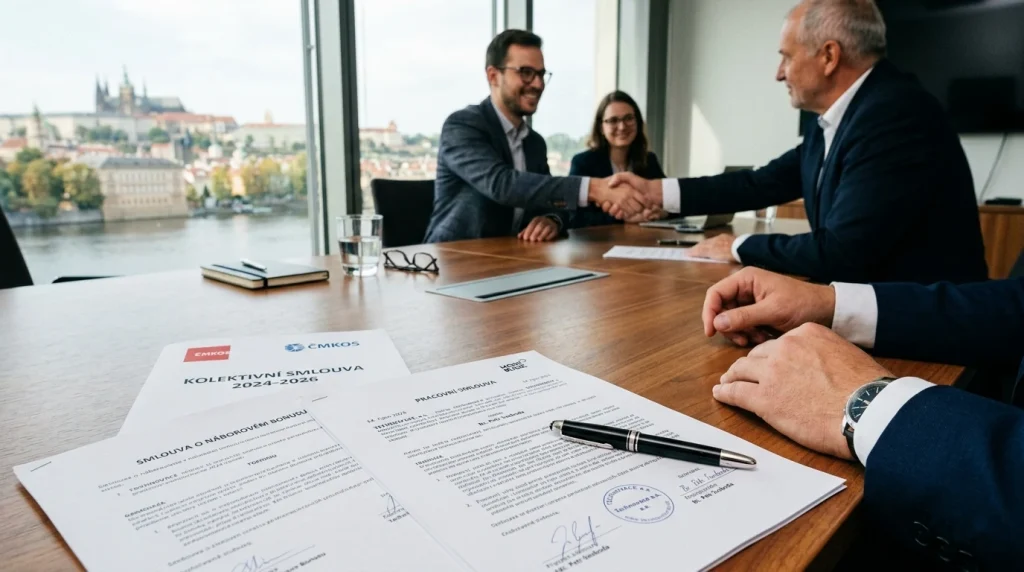 Náborový příspěvek v kolektivní smlouvě: Právní podmínky, stabilizační doložky a povinnost vrácení 6 wp media mojejustice cz f5b4dcef